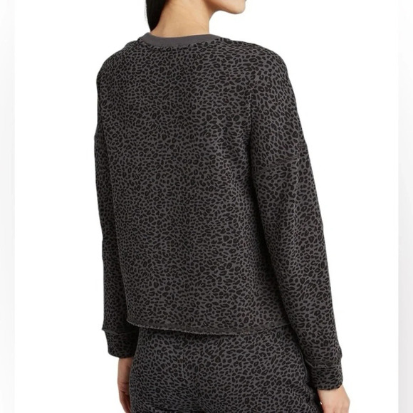 ATM ANTHONY THOMAS MELILLO French Terry Leopard Sweatshirt Size S - Picture 10 of 10